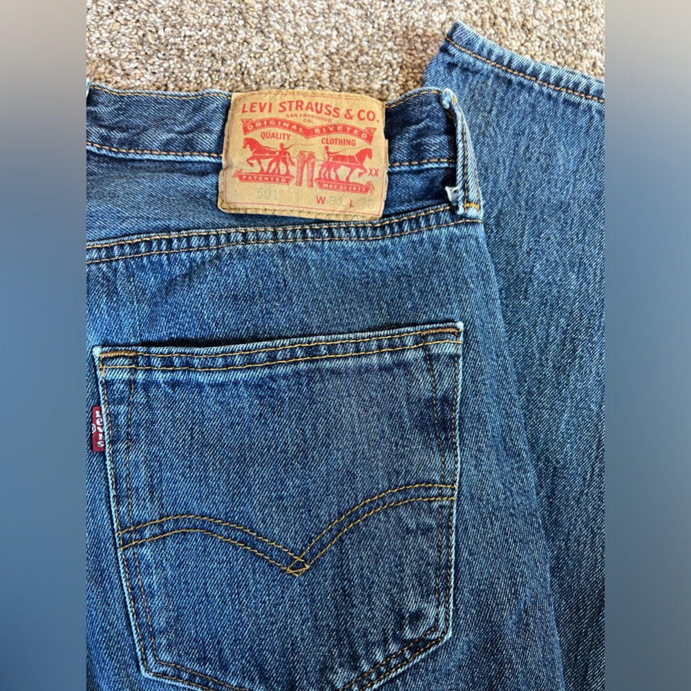 Levi’s 501’s Medium Wash 31x30